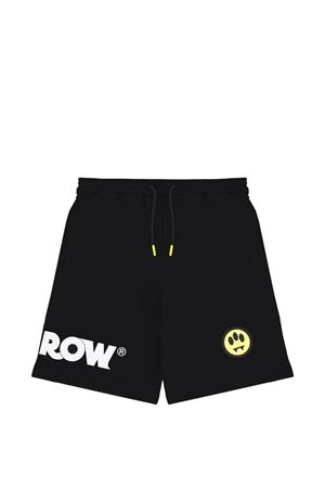 bermuda in cotone nero BARROW KIDS | S6BKJUBE011110